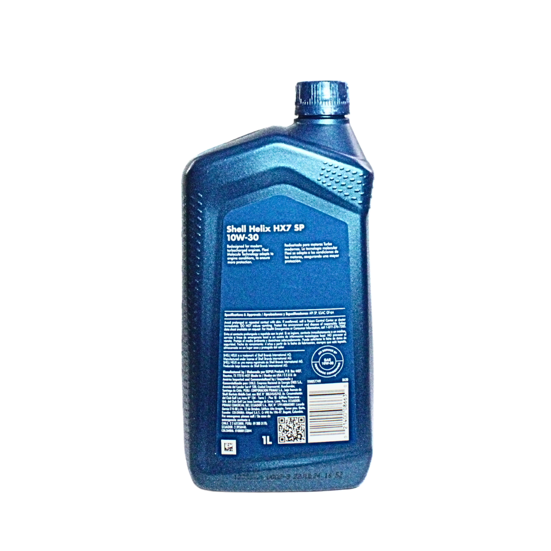 SHELL ACEITE HELIX HX7 10W30 1/4