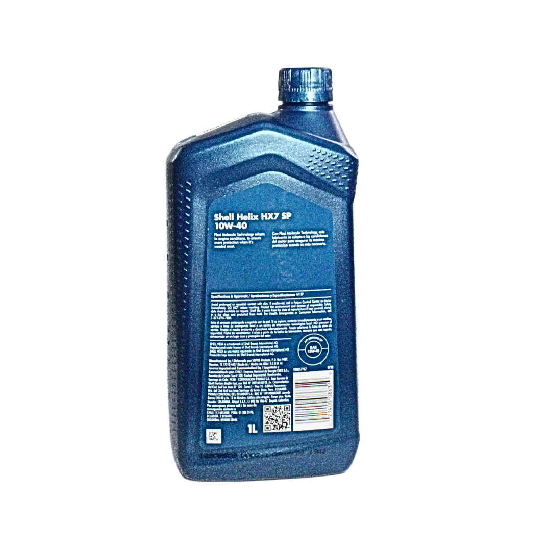 SHELL ACEITE HELIX HX7 10W40 1/4