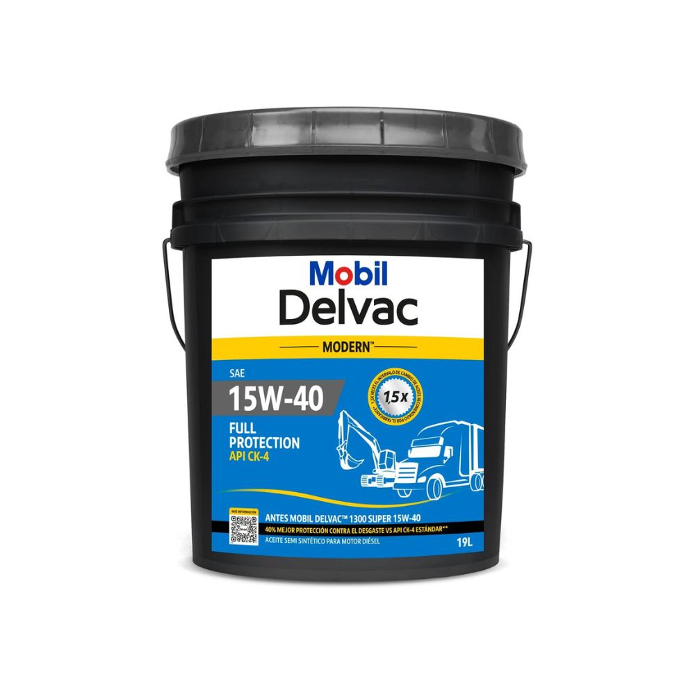 Mobil Aceite Delvac Modern 15w40 Ck4 Bl (sint)