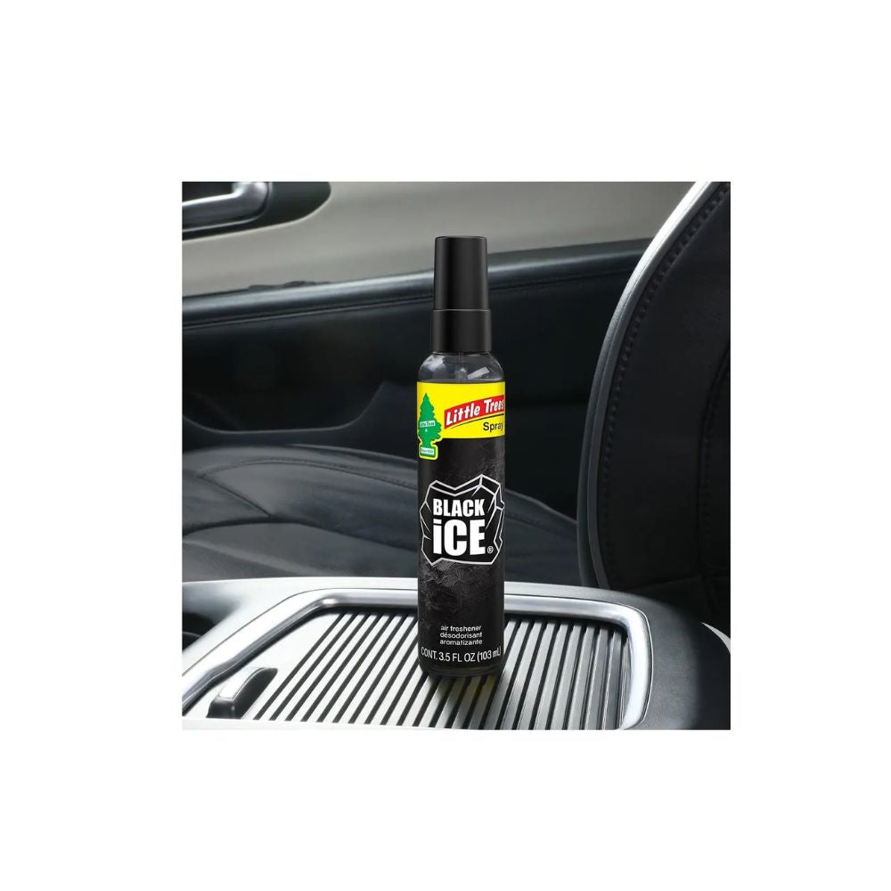 AROMATIZADOR LITTLE TREES SPRAY BLACK ICE