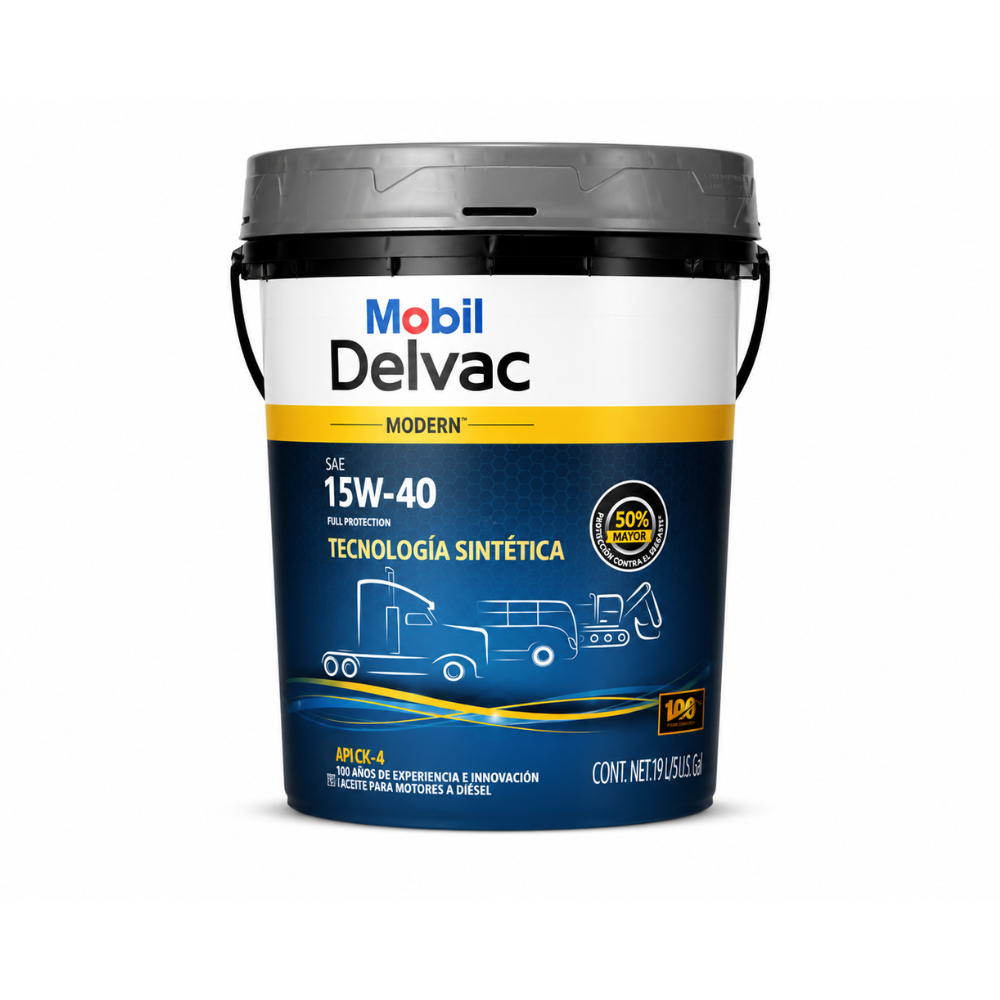 Mobil Aceite Delvac Modern 15w40 Ck4 Bl (sint)