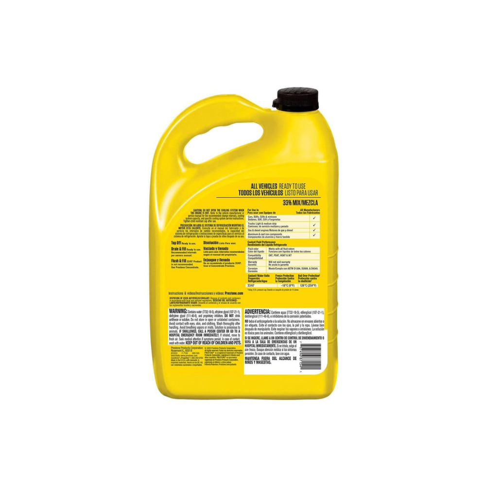 PRESTONE REFRIGERANTE 33% AF 2033 ALL VEHIICLES VERDE GL