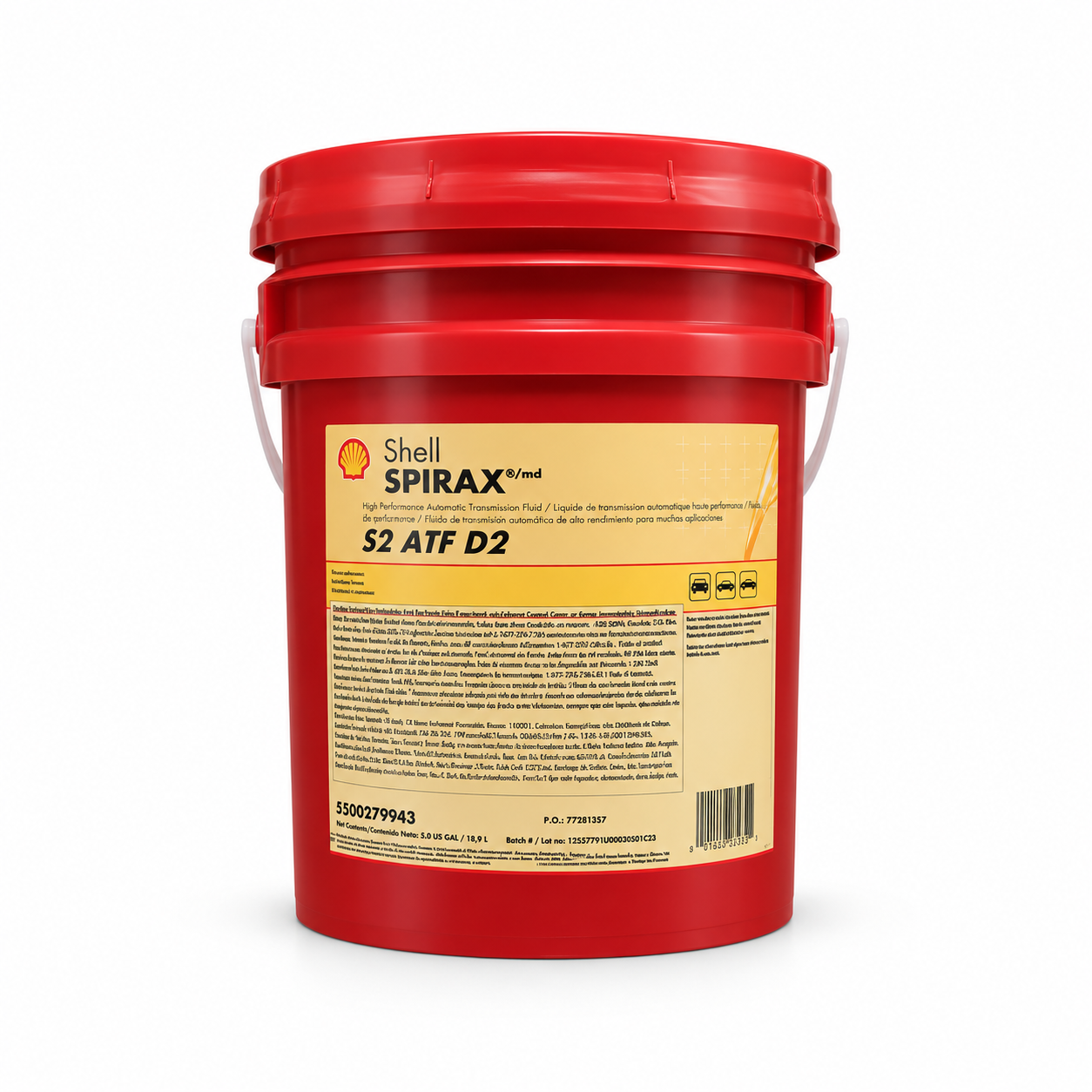 Shell Hidrolina Spirax S2 Atf D2 Bl (donax Ta)