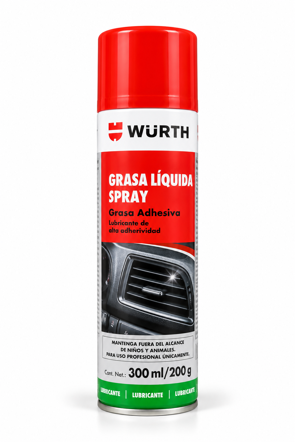 WURTH W-MAX GRASA LÍQUIDA SPRAY 300ML 82113300