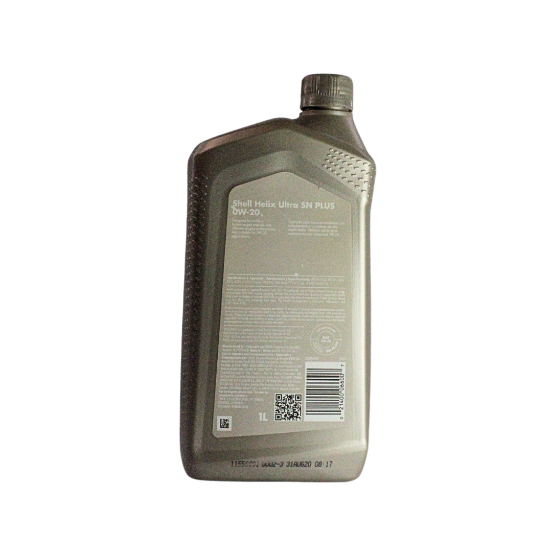 SHELL ACEITE ULTRA 0W20 1LT