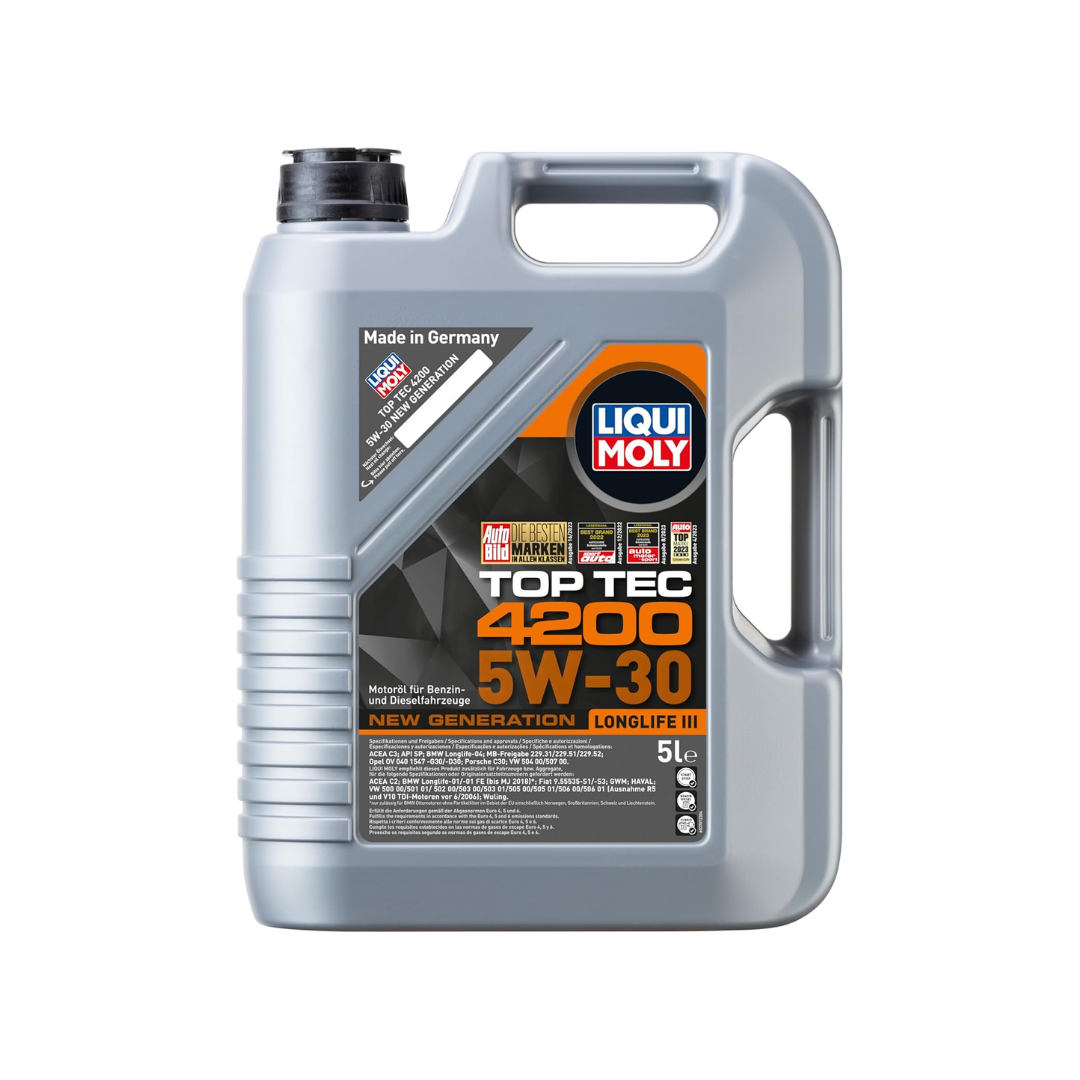 LIQUI MOLY ACEITE TOP TEC 4200 5W30 5LT