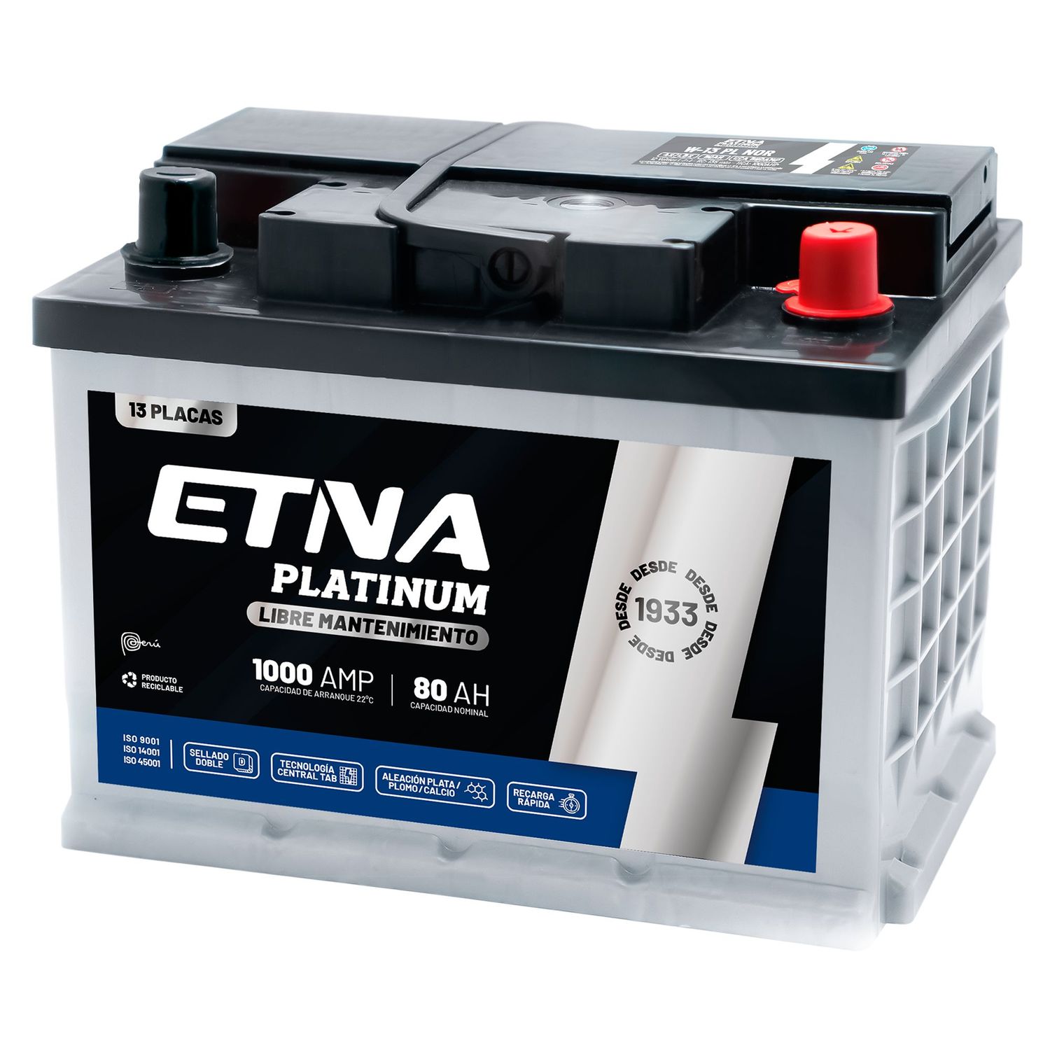 ETNA BATERIA W-13 PLATINUM NORMAL