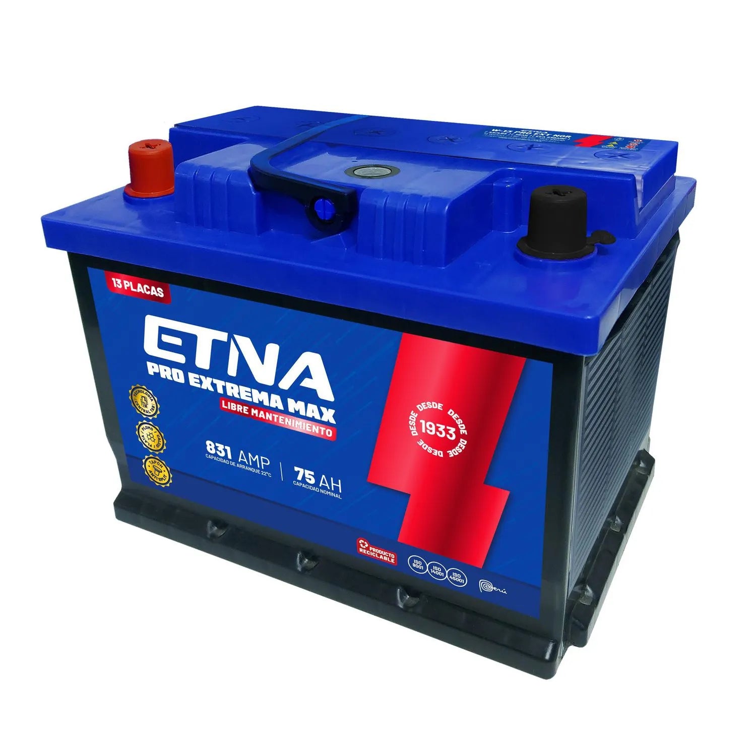 ETNA BATERIA W-13 PRO EXTREMA MAX INVERTIDA