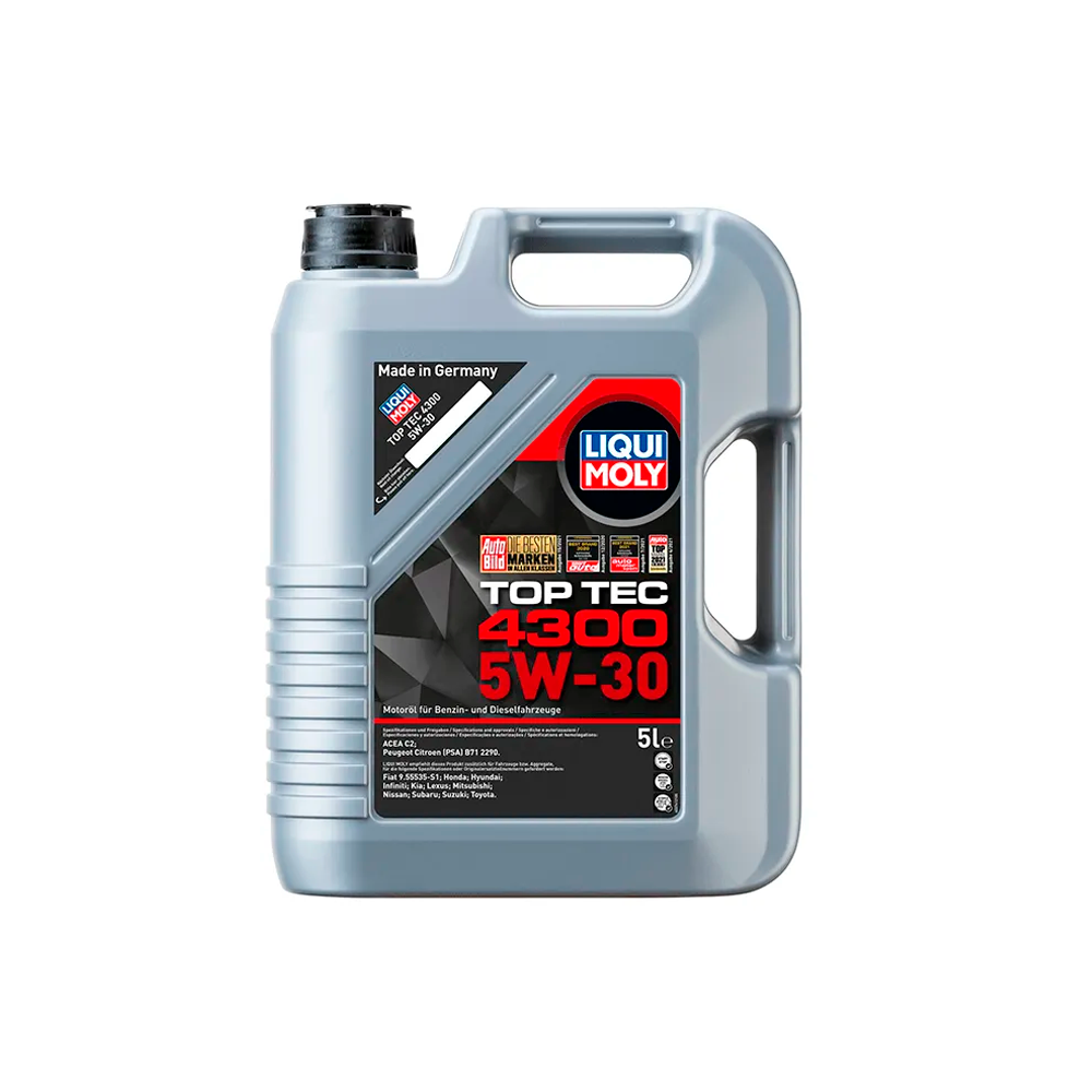 LIQUI MOLY ACEITE TOP TEC 4300 5W30 5LT LM2324