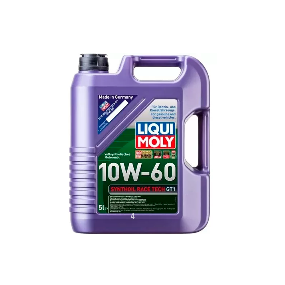 LIQUI MOLY ACEITE SYNTHOIL RACE TECH GT1 10W60 LM8909 5LT