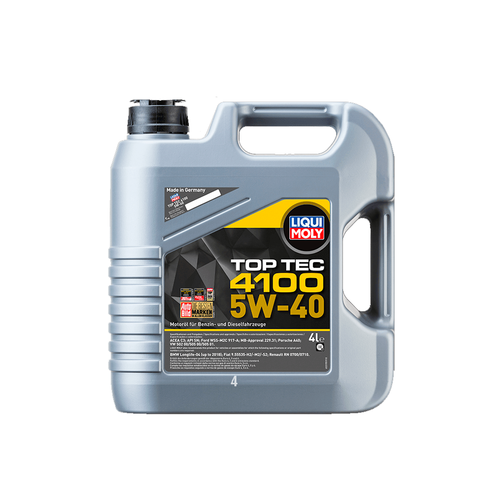 LIQUI MOLY ACEITE TOP TEC 4100 5W40 4LT LM2195