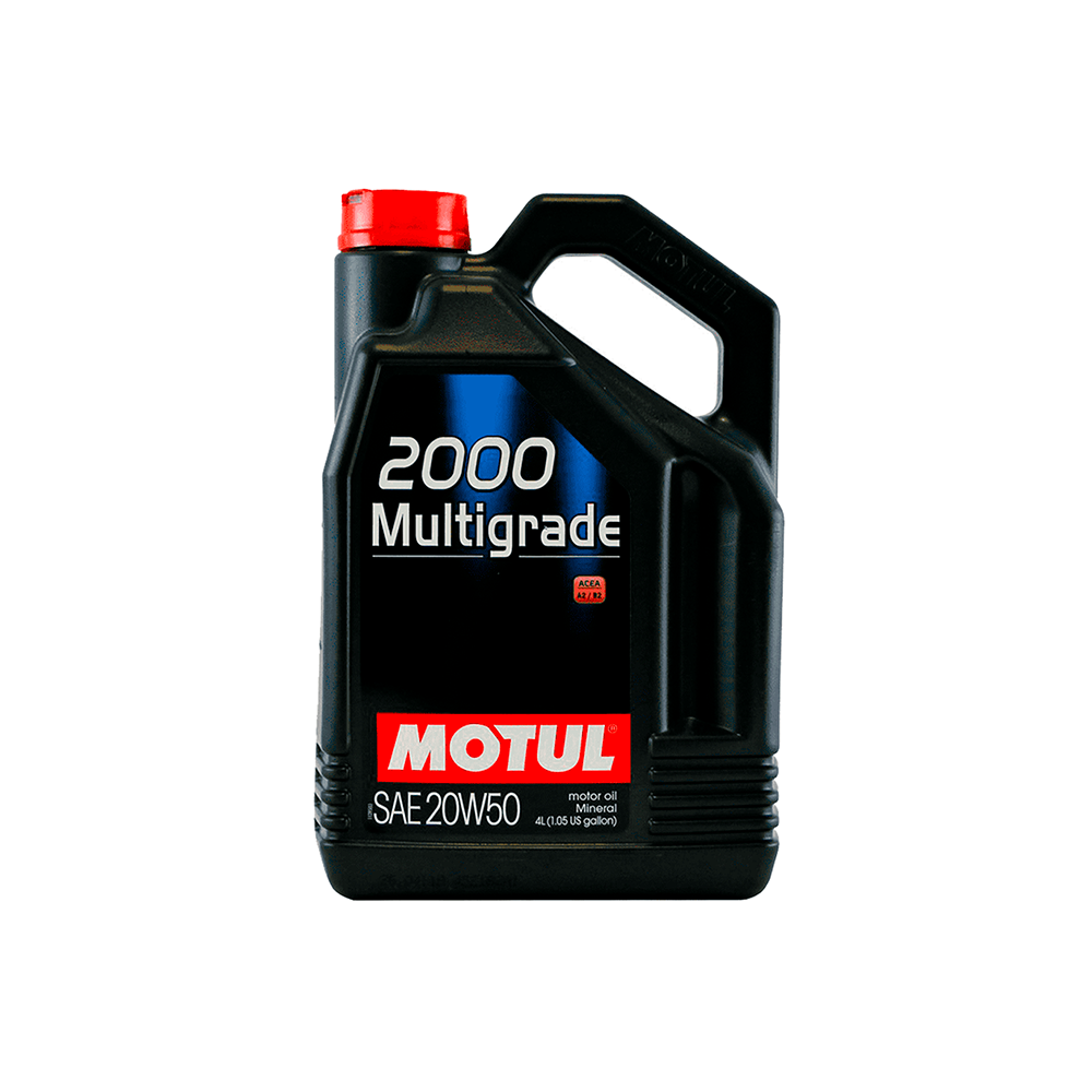 MOTUL ACEITE 2000 MULTIGRADE 20W50 4LT