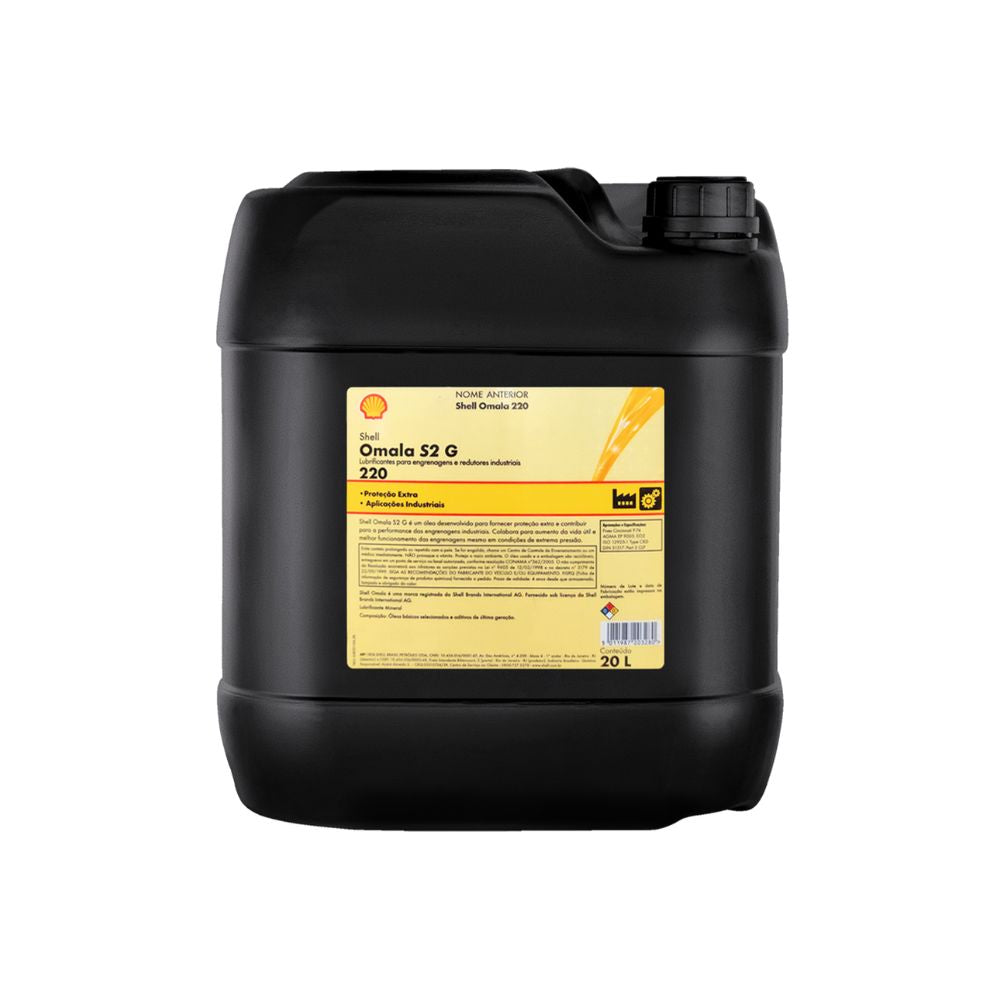 Shell Aceite Omala S2 G 220 Bidon Europeo 20lt