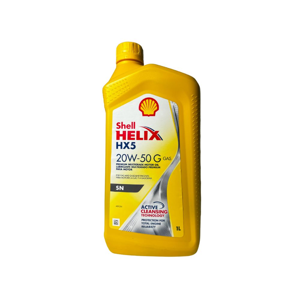 SHELL ACEITE HELIX HX5G 20W50 1LT (GAS)