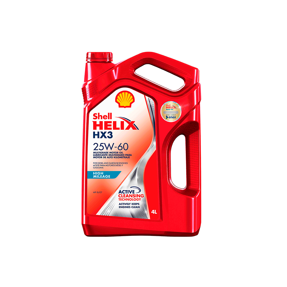 SHELL ACEITE HELIX HX3 HM AK 25W60 4LT