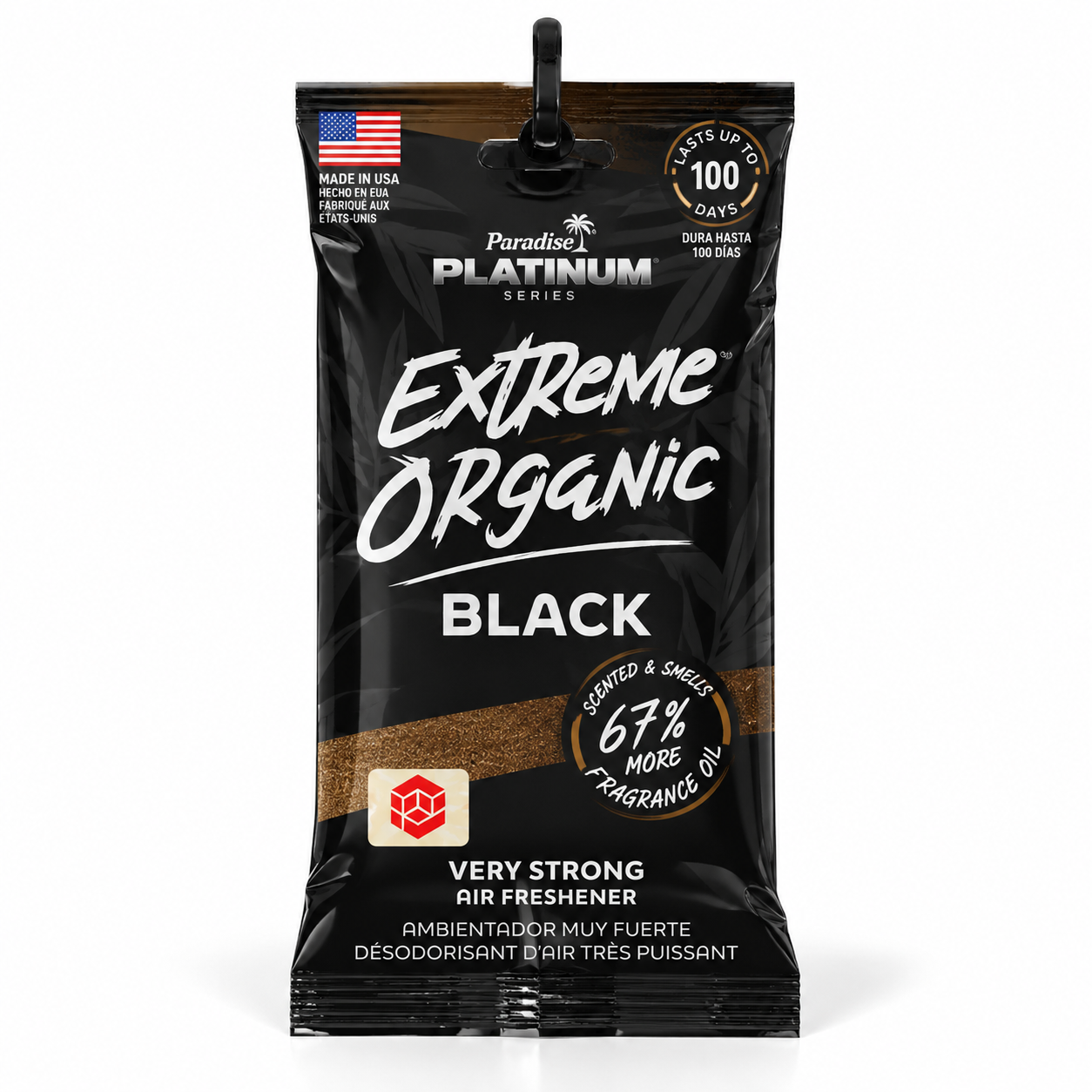 AMBIENTADOR PARADISE EXTREME ORGANIC BLACK