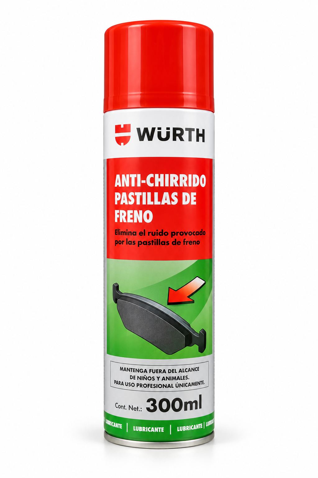 WURTH W-MAX ANTICHILLIDOS FRENOS 300ML
