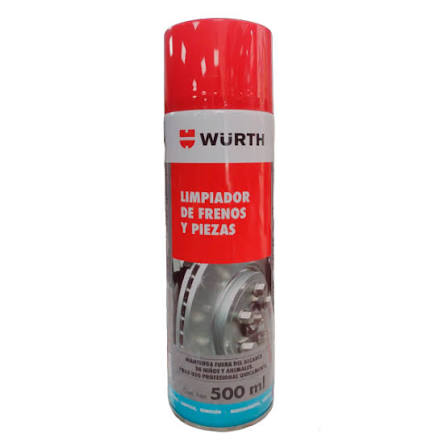 WURTH W-MAX LIMPIADOR DE FRENOS Y PIEZAS 500ML